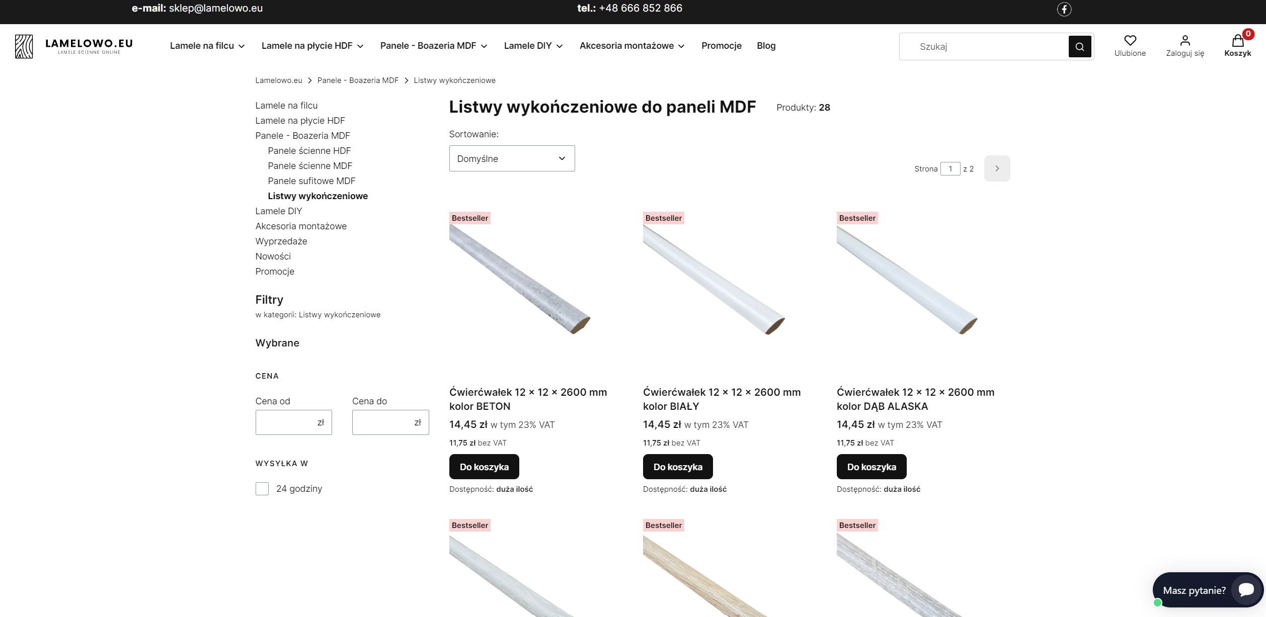 Jak zamontować listwy wykończeniowe do lameli?