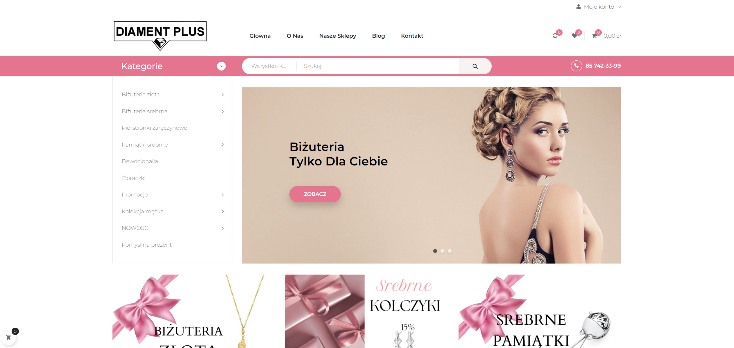 Sklep z biżuterią online - wygodne zakupy bez wychodzenia z domu