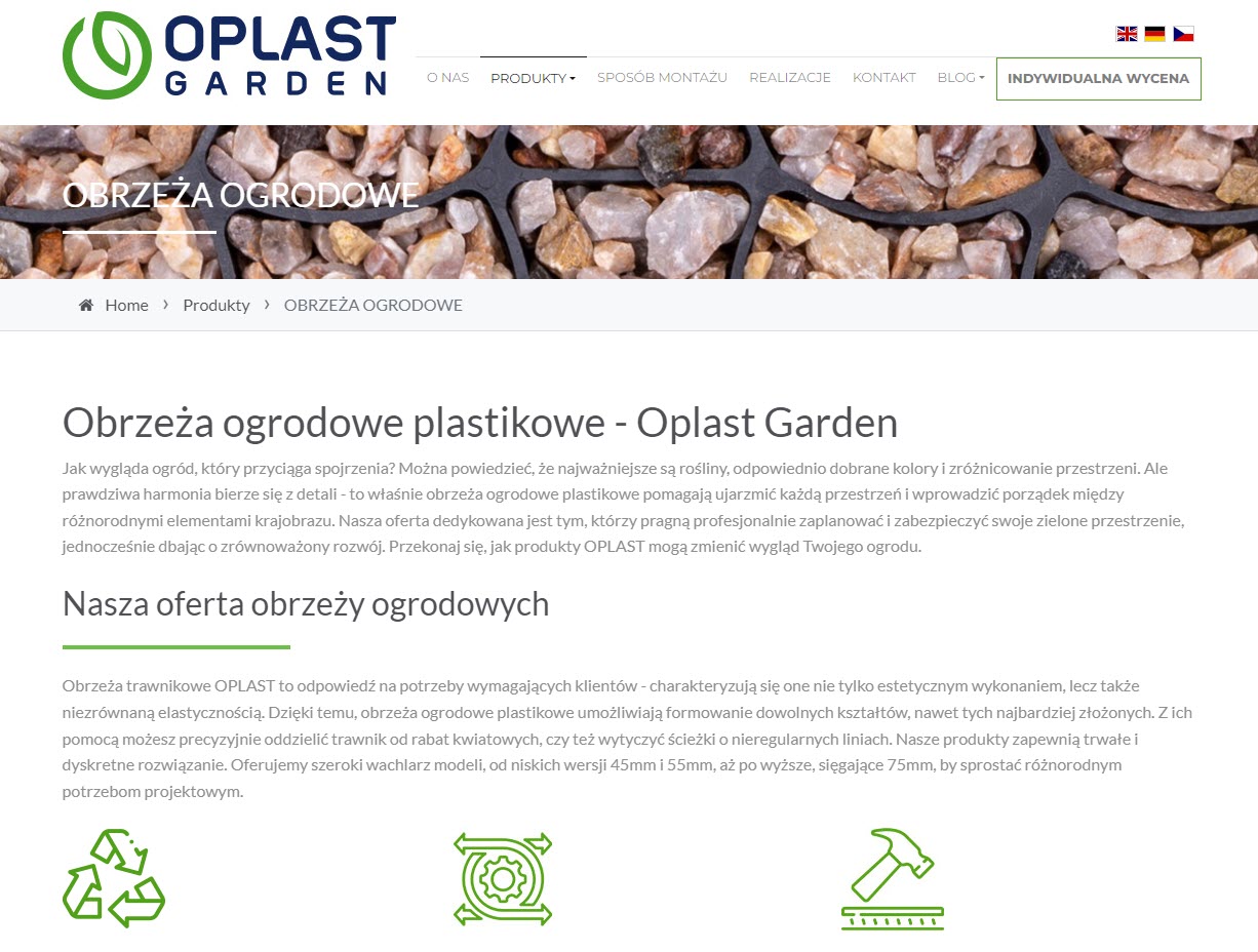 Dlaczego obrzeża ogrodowe plastikowe sprawdzają się w nowoczesnych aranżacjach ogrodu