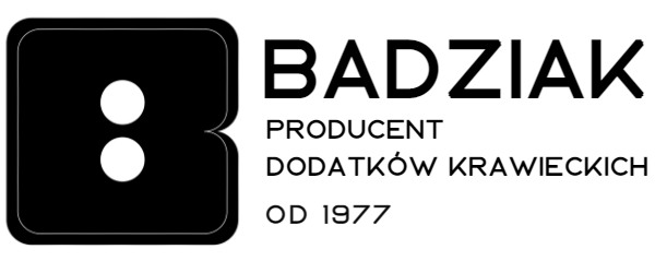 Logo firmy Badziak Producent Dodatków Krawieckich