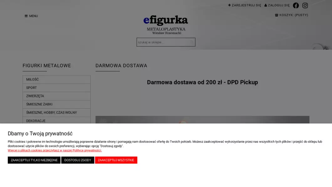 Zrzut ekranu strony