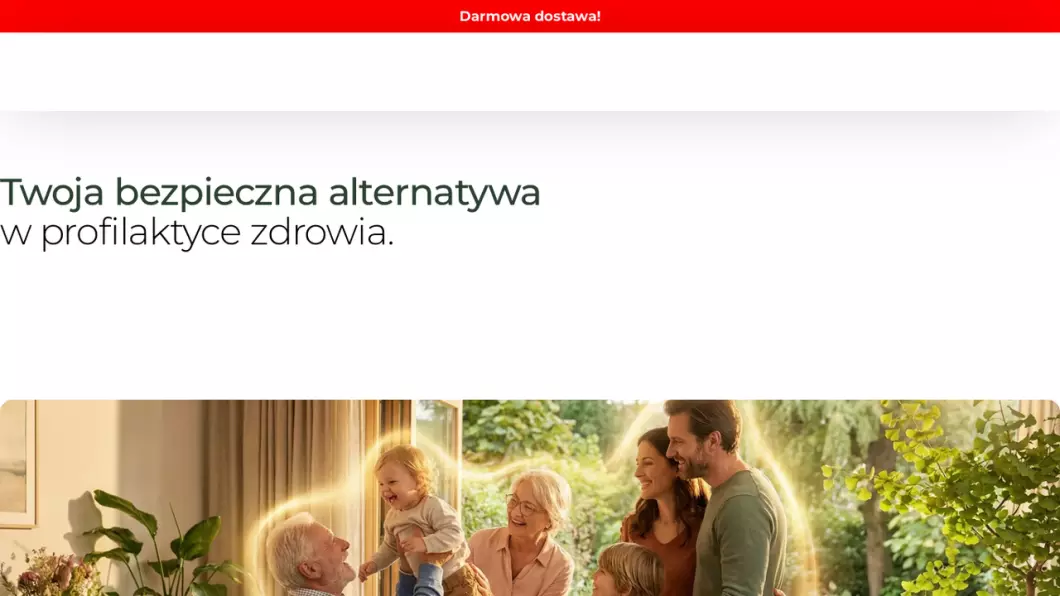 Zrzut ekranu strony